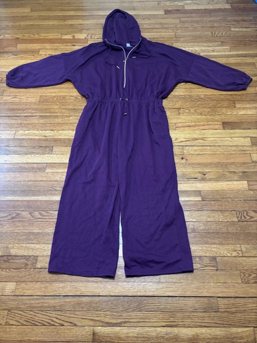 Savage x Fenty Forever Showgirl Hooded Jumpsuit Purple 1-Piece 2X Rihanna